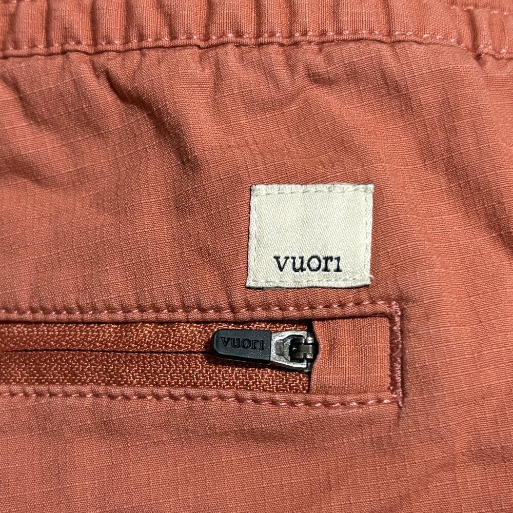 VUORI Vintage Ripstop Shorts Size Small Cinnamon - Picture 6 of 12